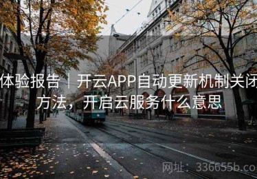 体验报告｜开云APP自动更新机制关闭方法，开启云服务什么意思