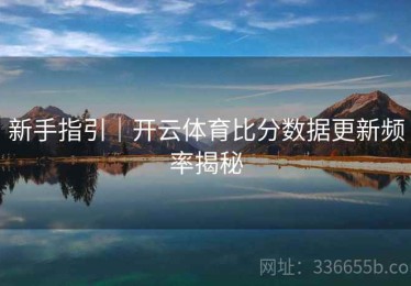 新手指引｜开云体育比分数据更新频率揭秘