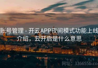 账号管理 - 开云APP夜间模式功能上线介绍，云开启是什么意思