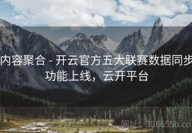 内容聚合 - 开云官方五大联赛数据同步功能上线，云开平台